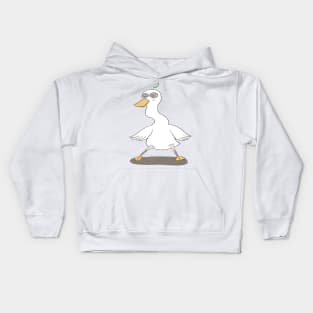 Doo Doo duck dancer Kids Hoodie